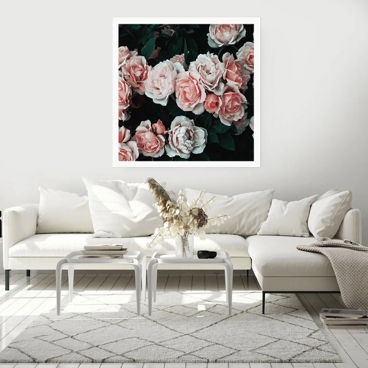 Póster - Conjunto de rosas - 40x40 cm