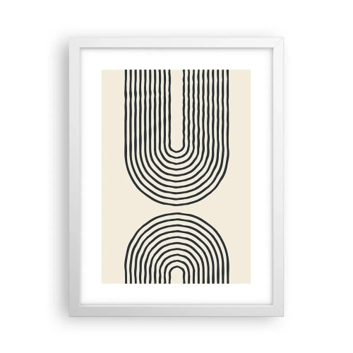 Póster en marco blanco - Próximamente... - 30x40 cm