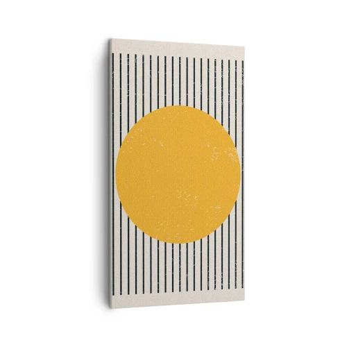 Cuadro sobre lienzo - Impresión de Imagen - El poder de la sencillez - 45x80 cm