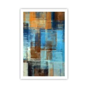 Póster - A través del velo azul - 61x91 cm