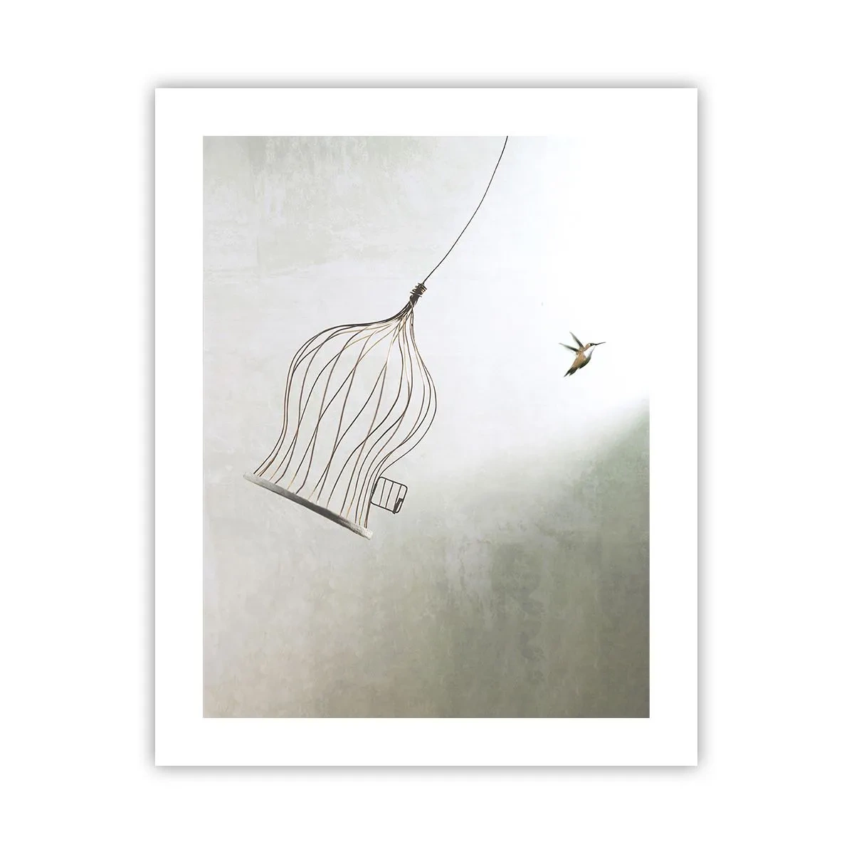 Póster - Aquí debo estar - 40x50 cm