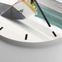 Esfera sin numeración, con rayas