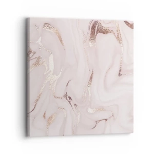 Cuadro sobre lienzo - Impresión de Imagen - En rosa - 30x30 cm