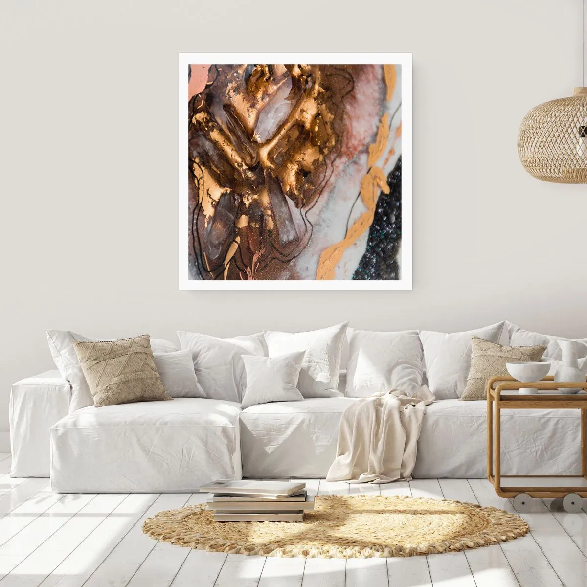 Póster - Elemento de la tierra - 40x40 cm