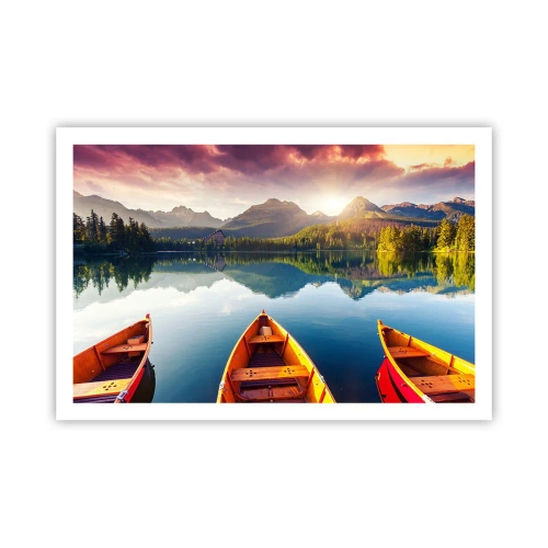 Póster - Frente a la naturaleza - 91x61 cm