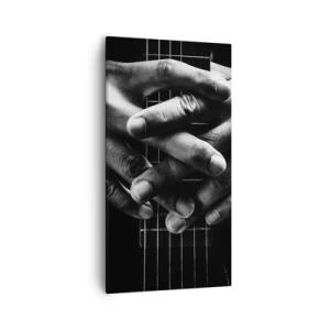 Cuadro sobre lienzo - Impresión de Imagen - La oración del artista - 55x100 cm