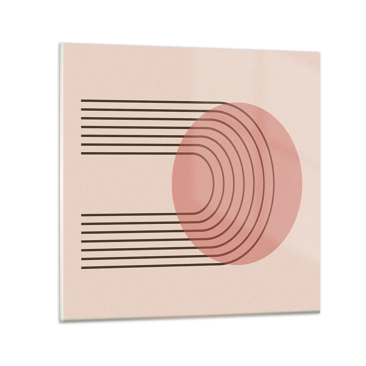 Cuadro sobre vidrio - Impresiones sobre Vidrio - Atracción irresistible - 40x40 cm