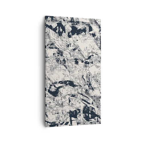 Cuadro sobre lienzo - Impresión de Imagen - La interpenetración de los opuestos - 45x80 cm