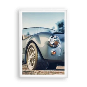 Póster en marco blanco - Porque el estilo importa - 70x100 cm