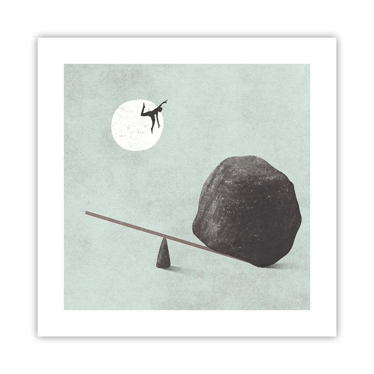 Póster - Un sueño hecho realidad - 40x40 cm