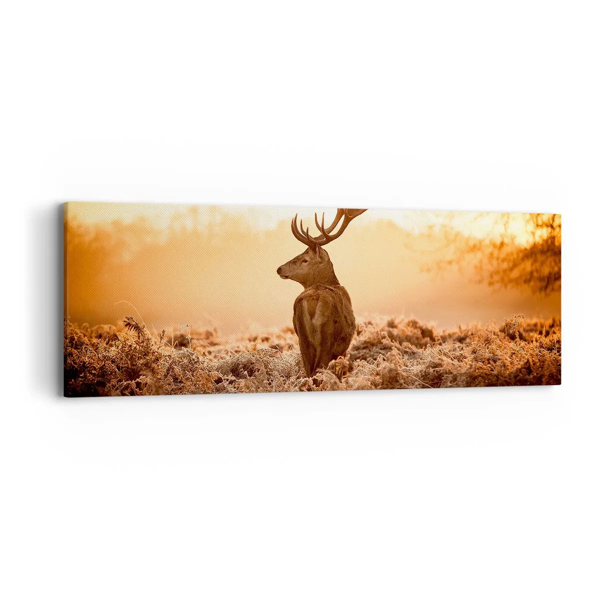 Cuadro sobre lienzo - Impresión de Imagen - Un líder por derecho - 90x30 cm