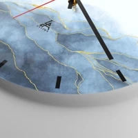 Esfera sin numeración, con rayas