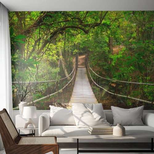Fotomural Autadhesivo Deluxe Sticker - Porque la vid crece en el jardín - Paisaje, Bosque, Naturaleza - 450x315 cm
