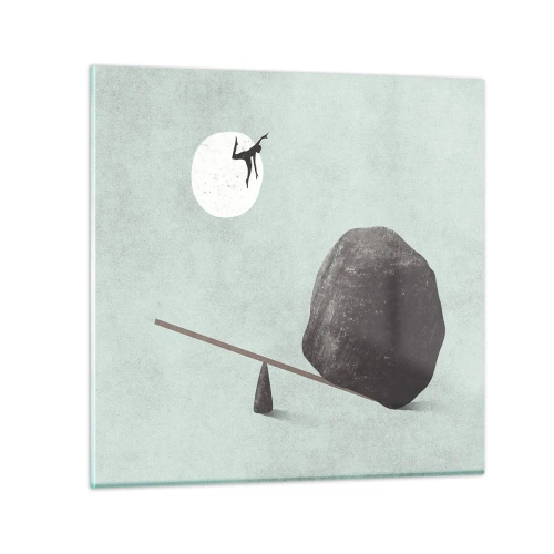 Cuadro sobre vidrio - Impresiones sobre Vidrio - Un sueño hecho realidad - 40x40 cm