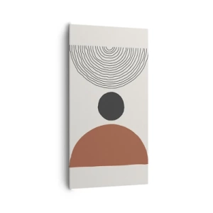 Cuadro sobre lienzo - Impresión de Imagen - En el centro de la atención - 65x120 cm