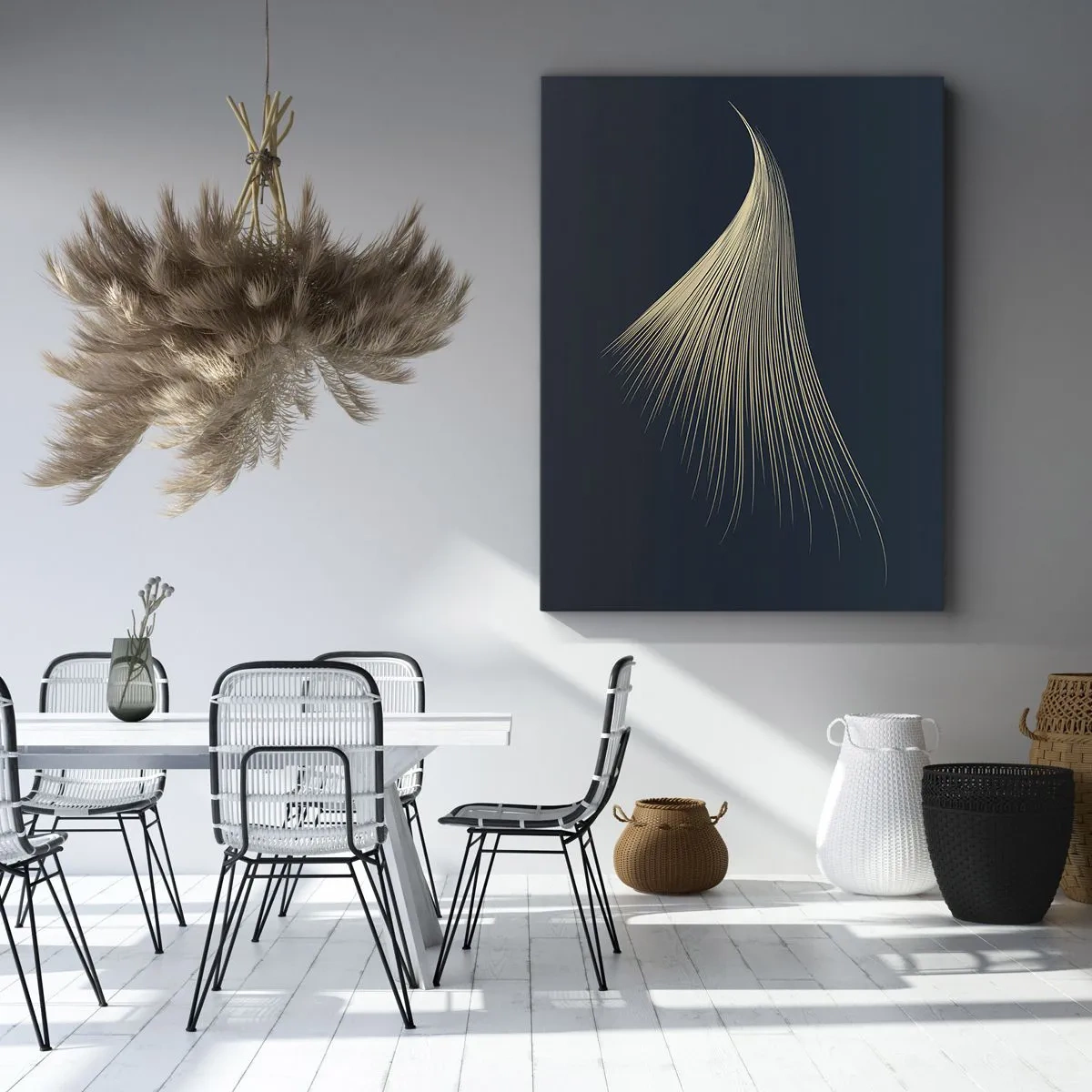 Cuadro sobre lienzo - Impresión de Imagen - Como el cabello de un ángel - 55x100 cm