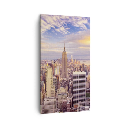 Cuadro sobre lienzo - Impresión de Imagen - Alcanzar las nubes - 45x80 cm