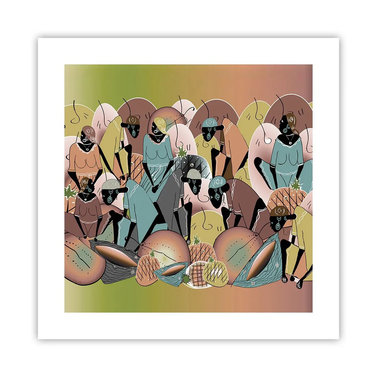 Póster - Se avecina una gran celebración - 40x40 cm