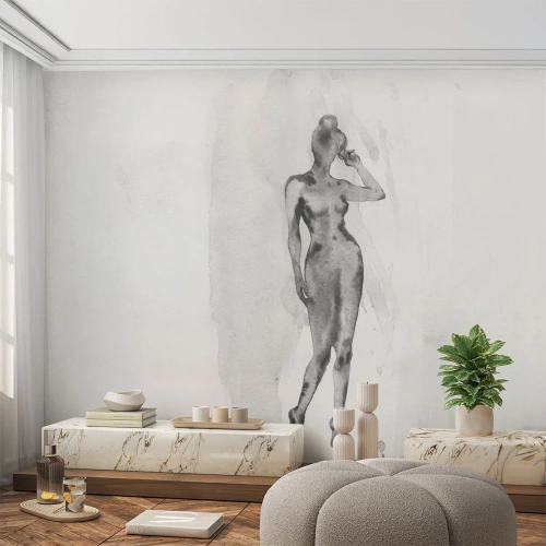 Fotomural personalizado Autoadhesivo Deluxe Sticker - Un estudio sobre el ideal de feminidad - Mujer, Cuerpo de mujer, Gráficos