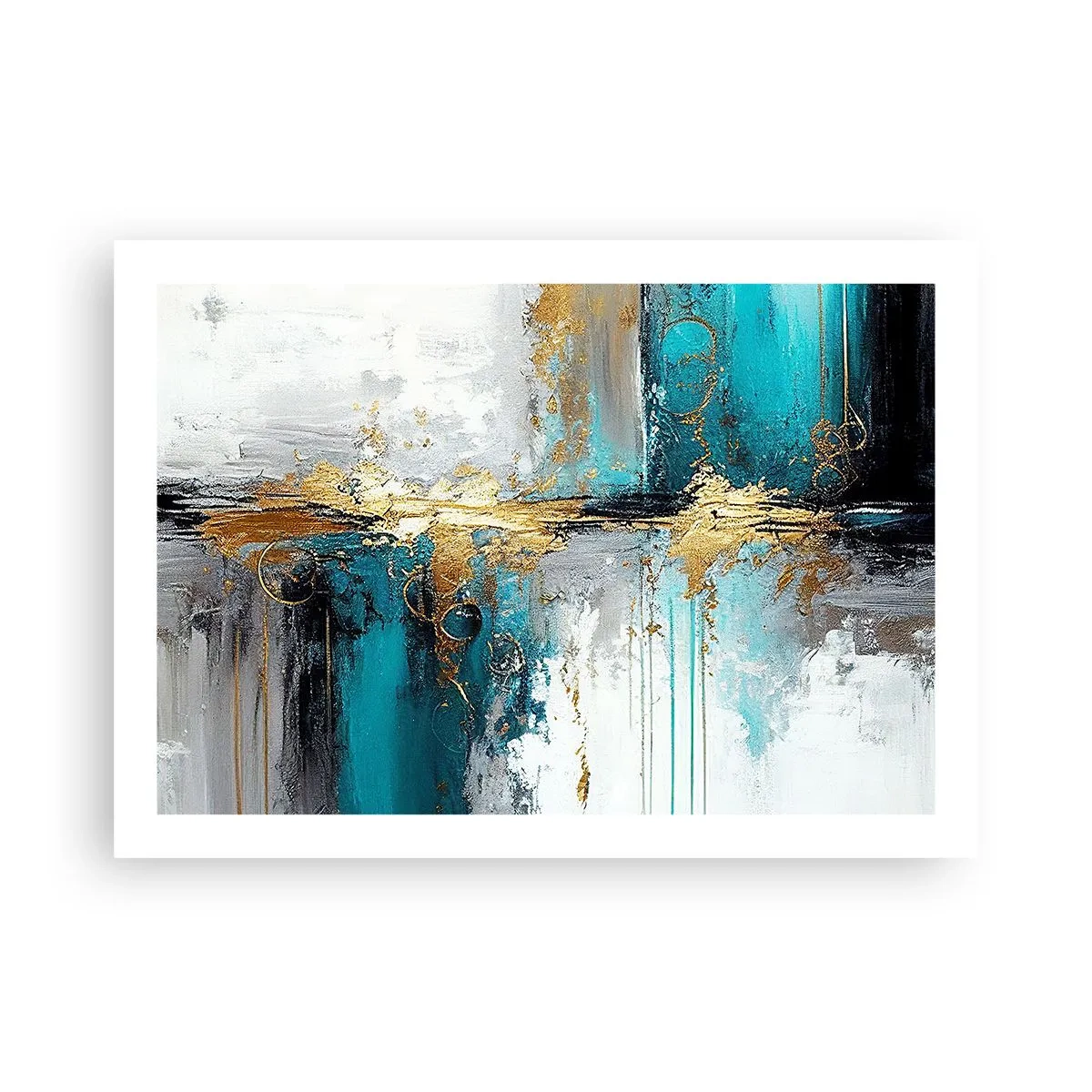 Póster - Todo fluye - 70x50 cm