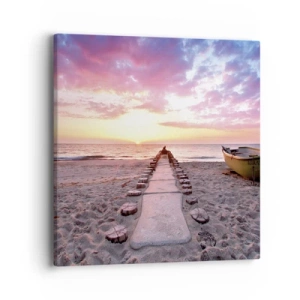 Cuadro sobre lienzo - Impresión de Imagen - Un momento de profunda experiencia - 40x40 cm