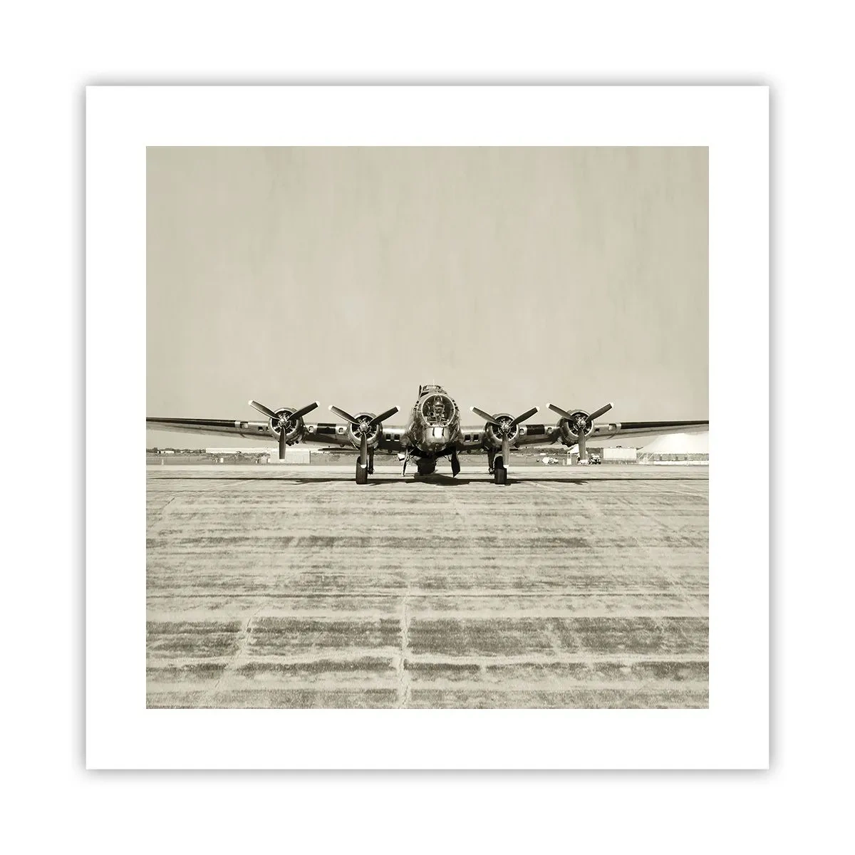 Póster - Como siempre, preparado - 40x40 cm