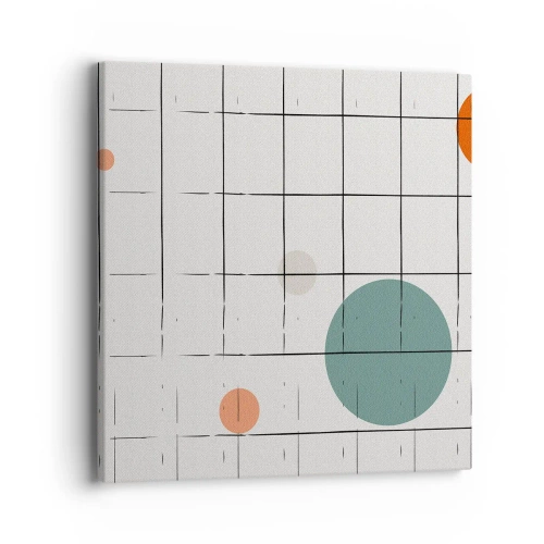 Cuadro sobre lienzo - Impresión de Imagen - Atrapados. ¿Nosotros o ellos? - 40x40 cm