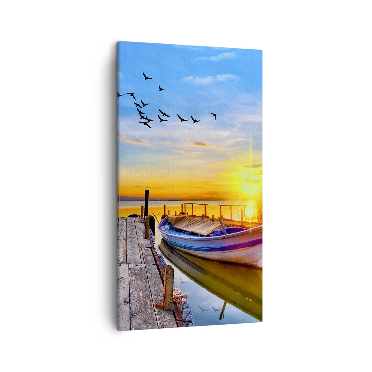 Cuadro sobre lienzo - Impresión de Imagen - Adiós, hasta mañana - 45x80 cm