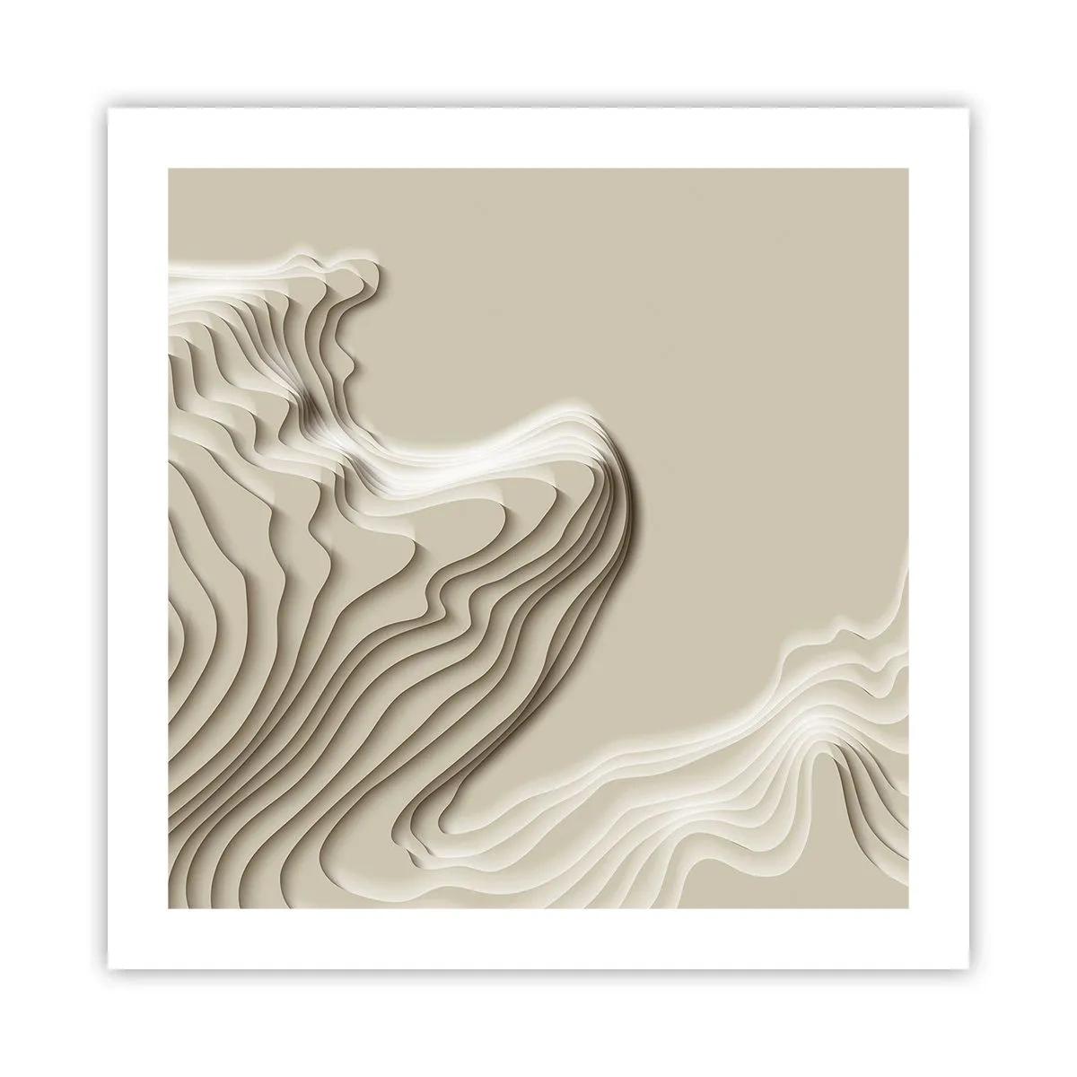 Póster - Topografía del arte - 50x50 cm