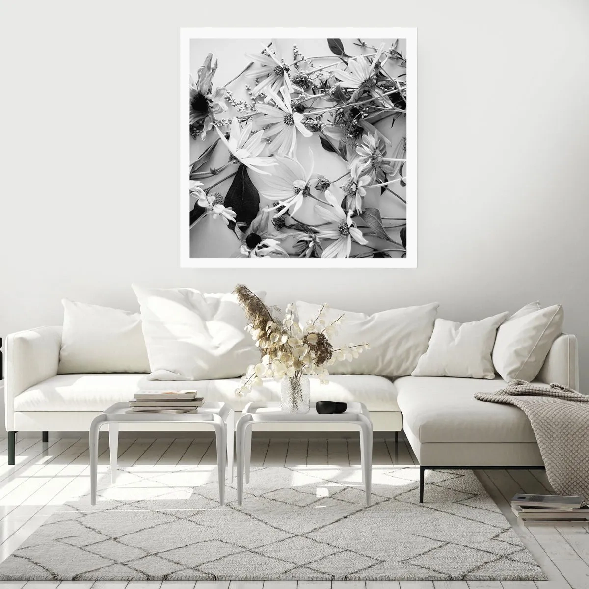 Póster - Un no ramo de flores - 40x40 cm
