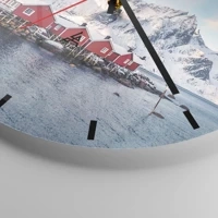 Esfera sin numeración, con rayas