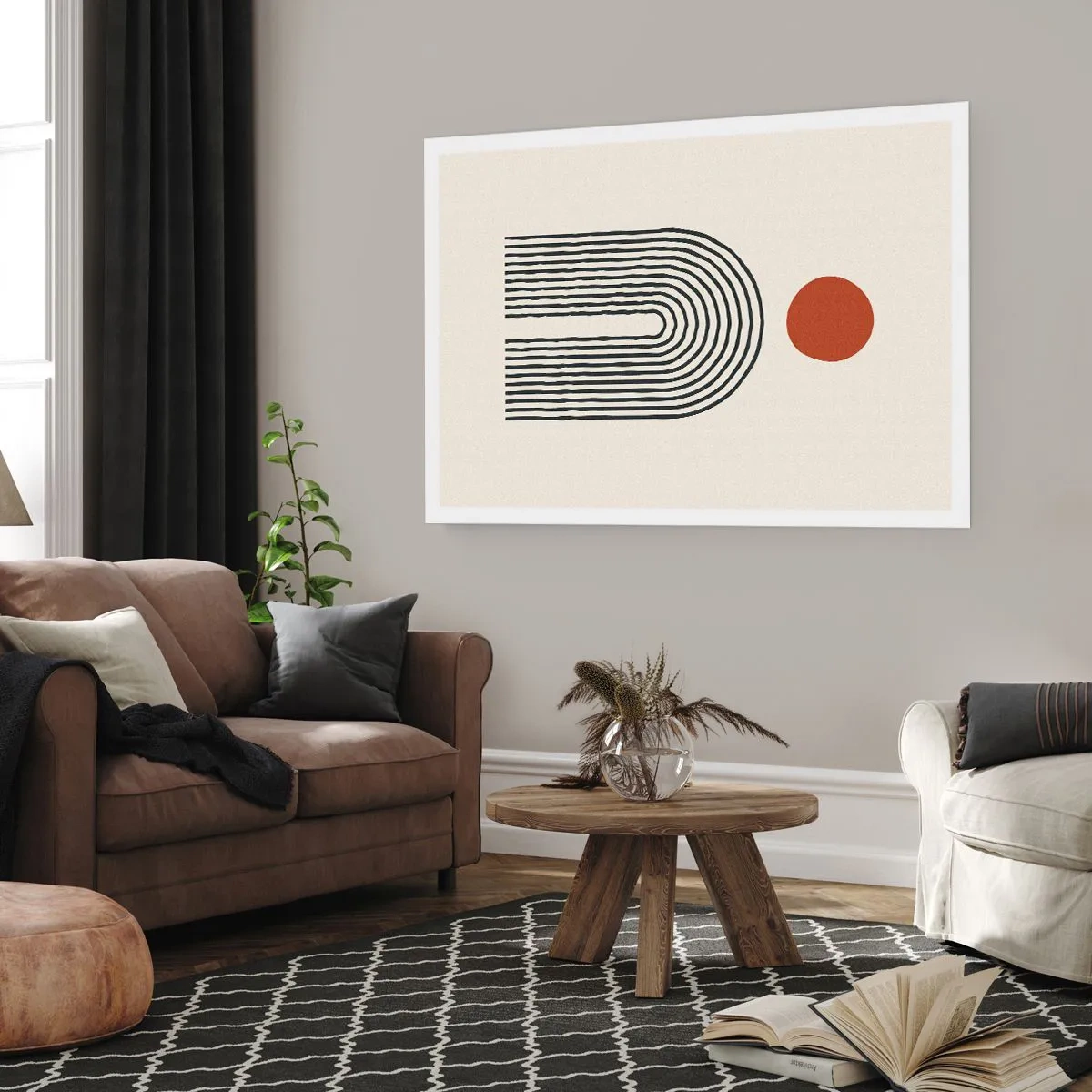 Póster - Magnetismo de formas y colores - 40x30 cm