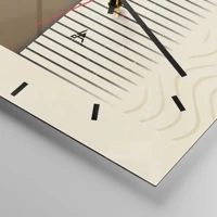 Esfera sin numeración, con rayas