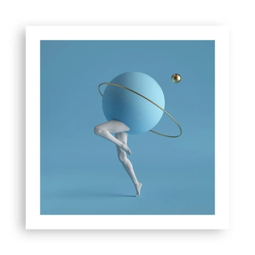 Póster - Y los planetas se vuelven locos - 50x50 cm