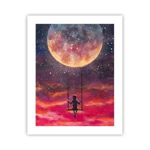 Póster - Disfrutar de las nubes - 40x50 cm