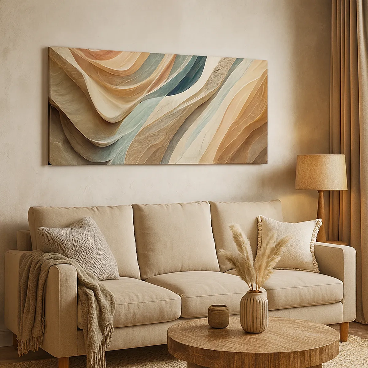 Cuadro sobre lienzo - Impresión de Imagen - Momentos previos al cambio - 30x30 cm