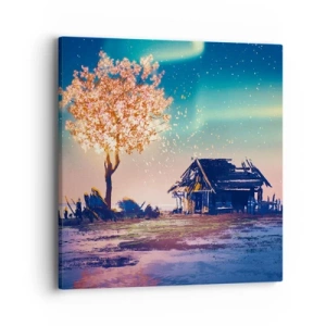 Cuadro sobre lienzo - Impresión de Imagen - La naturaleza perdura - 40x40 cm