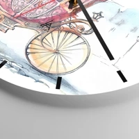 Esfera sin numeración, con rayas