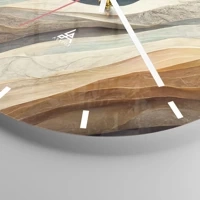 Esfera sin numeración, con rayas