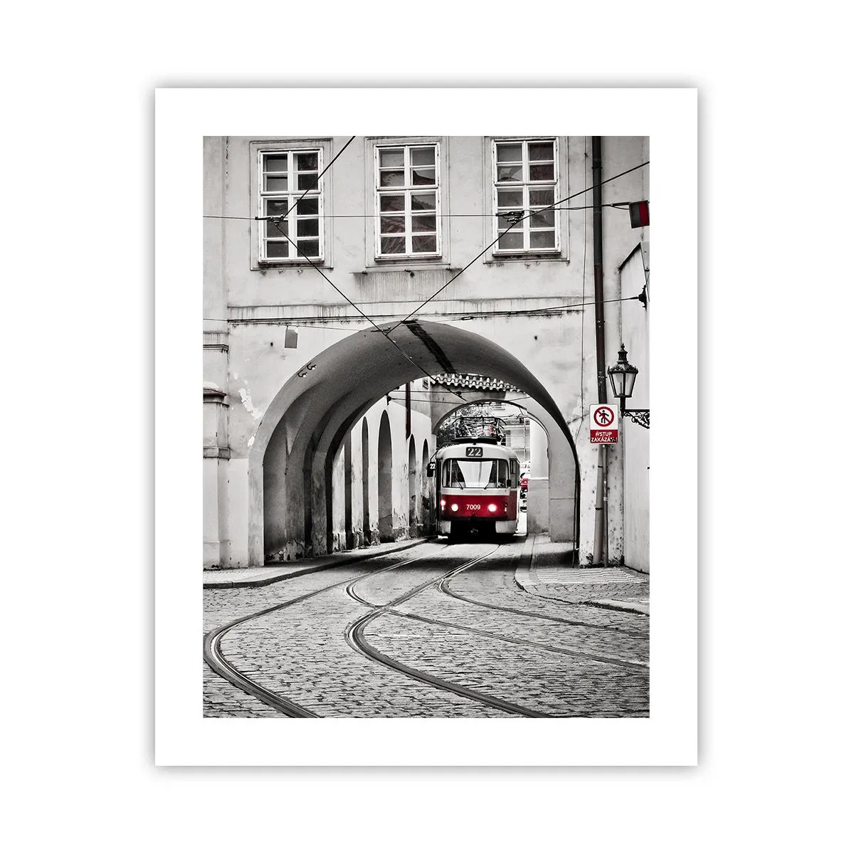 Póster - A través del laberinto urbano - 40x50 cm