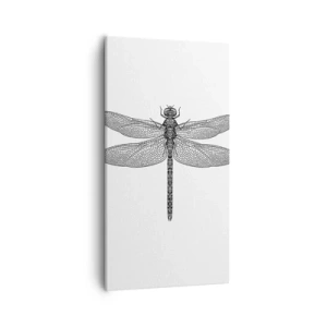 Cuadro sobre lienzo - Impresión de Imagen - Precisión de la naturaleza - 55x100 cm