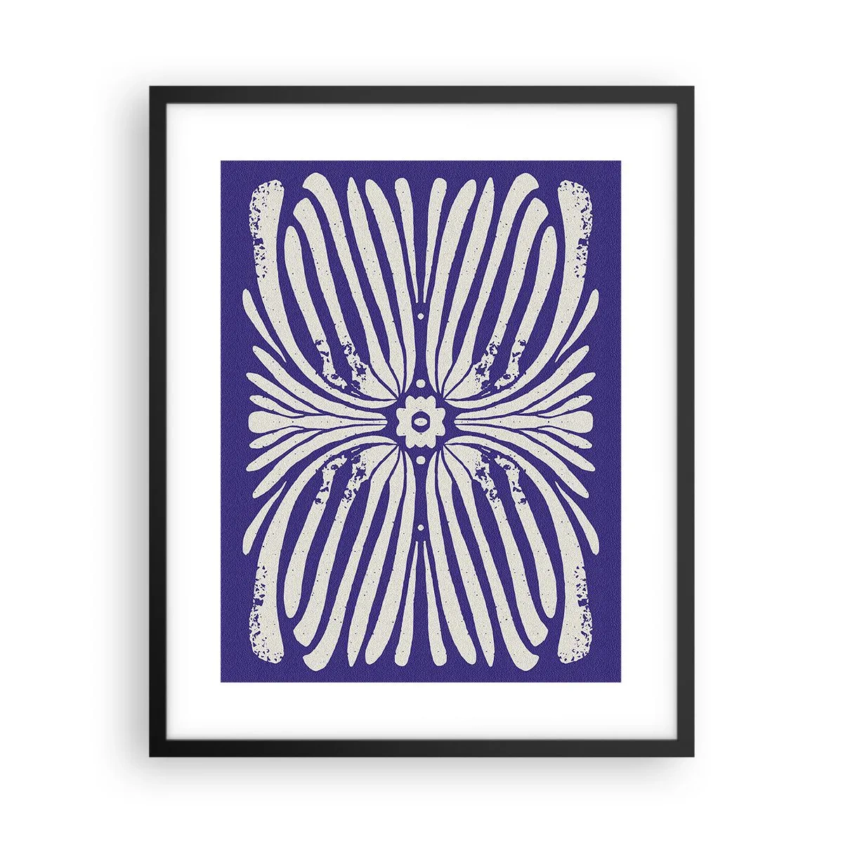 Póster en marco negro - Inspiraciones étnicas - 40x50 cm