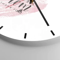 Esfera sin numeración, con rayas