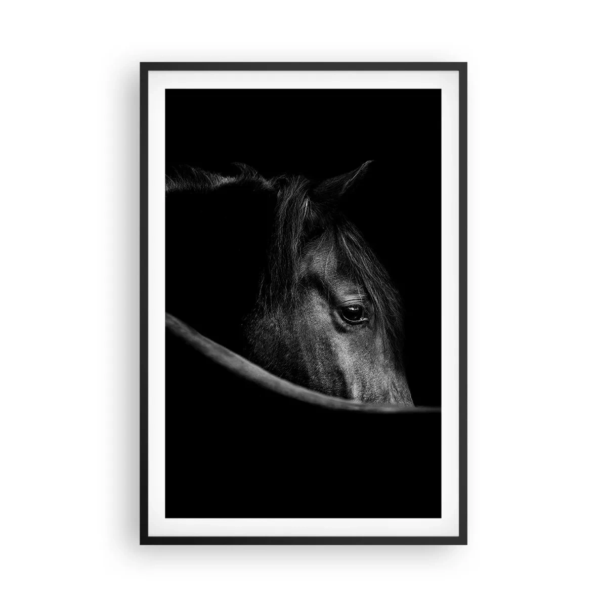 Póster en marco negro - Príncipe negro - 61x91 cm