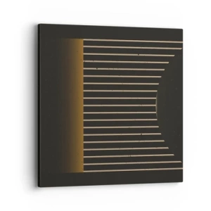 Cuadro sobre lienzo - Impresión de Imagen - Explorar la oscuridad - 40x40 cm