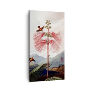 Cuadro sobre lienzo - Impresión de Imagen - En un paraíso tropical - 55x100 cm