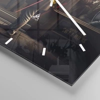 Esfera sin numeración, con rayas