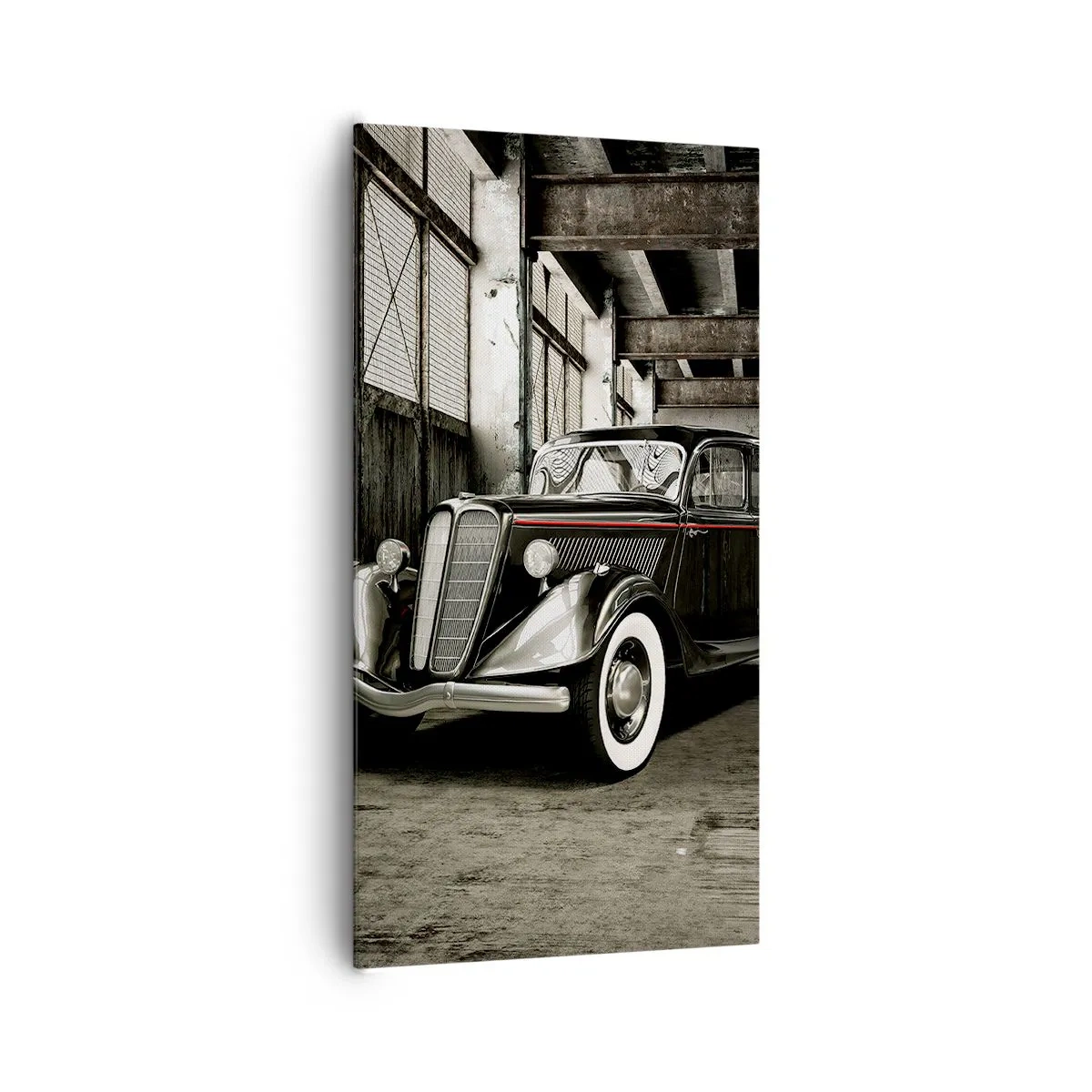 Cuadro sobre lienzo - Impresión de Imagen - La elegancia perdurable de los años 30. - 65x120 cm
