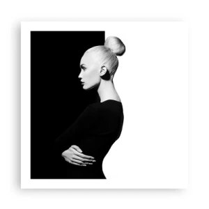 Póster - Simplemente femenina - 60x60 cm