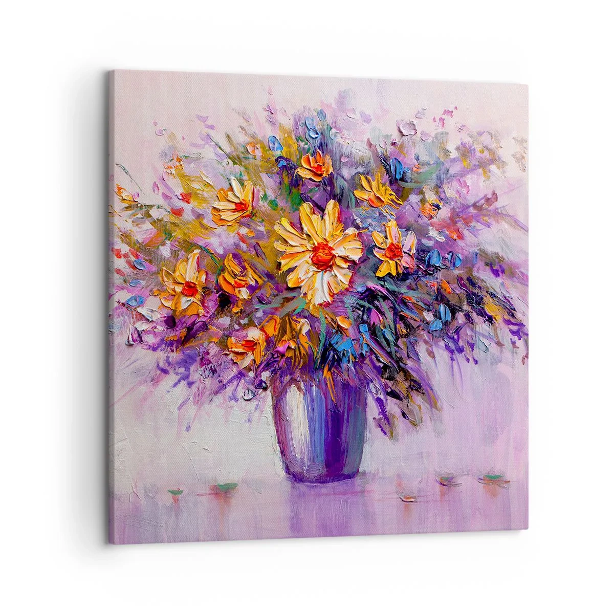 Cuadro sobre lienzo - Impresión de Imagen - Huele dulce, parece dulce - 50x50 cm